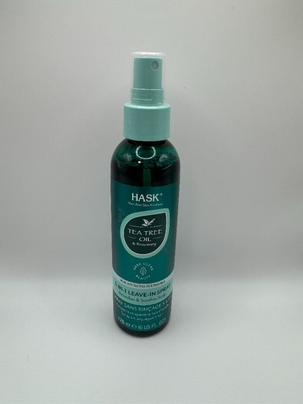 HASK Invigorating Sulfate-Free 5-in-1 Leave-In with Tea Tree Oil 6 fl oz